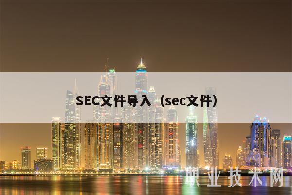 SEC文件导入（sec文件）