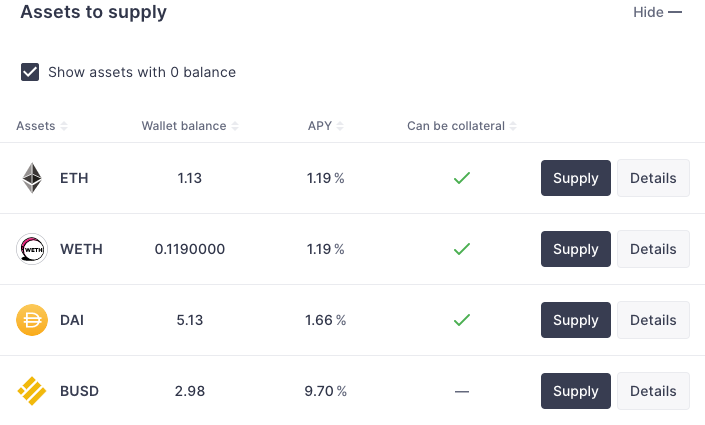 借贷协议龙头Aave社群提案:建议冻结BUSD储备