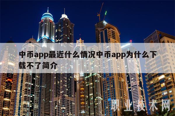 中币app最近什么情况中币app为什么下载不了简介