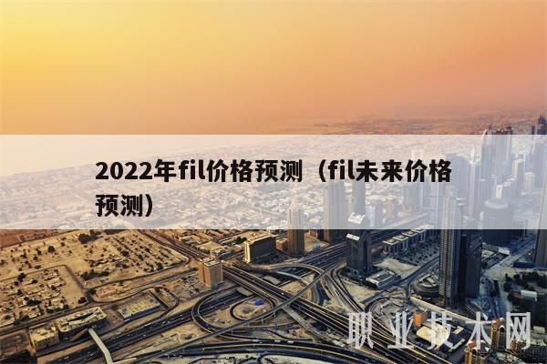 2022年fil价格预测（fil未来价格预测）