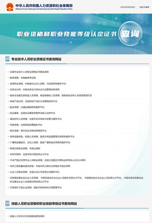 人力资源职业资格证（人力证书）