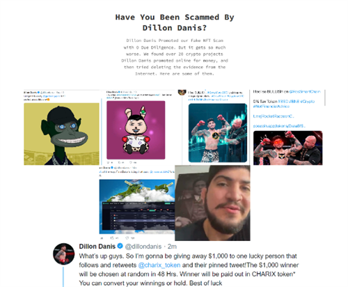 YouTuber以1000美元的价格诱使MMA拳击手秘密购买假NFT2