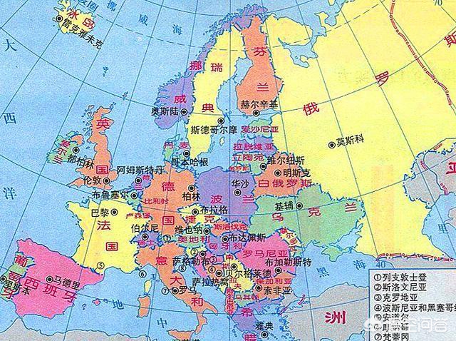 欧洲国家包括哪些（欧洲国家包括哪些城市）