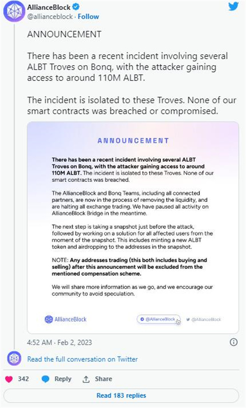 BonqDAO协议在oracle黑客攻击后遭受1.2亿美元的损失