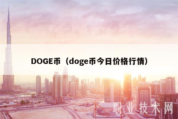 DOGE币（doge币今日价格行情）
