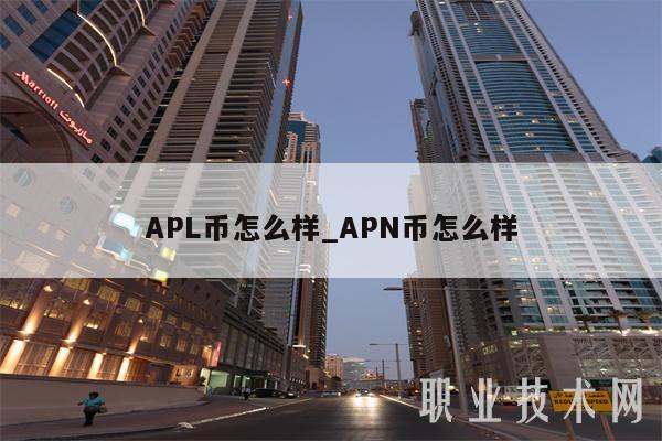 APL币怎么样_APN币怎么样插图 APL币怎么样_APN币怎么样