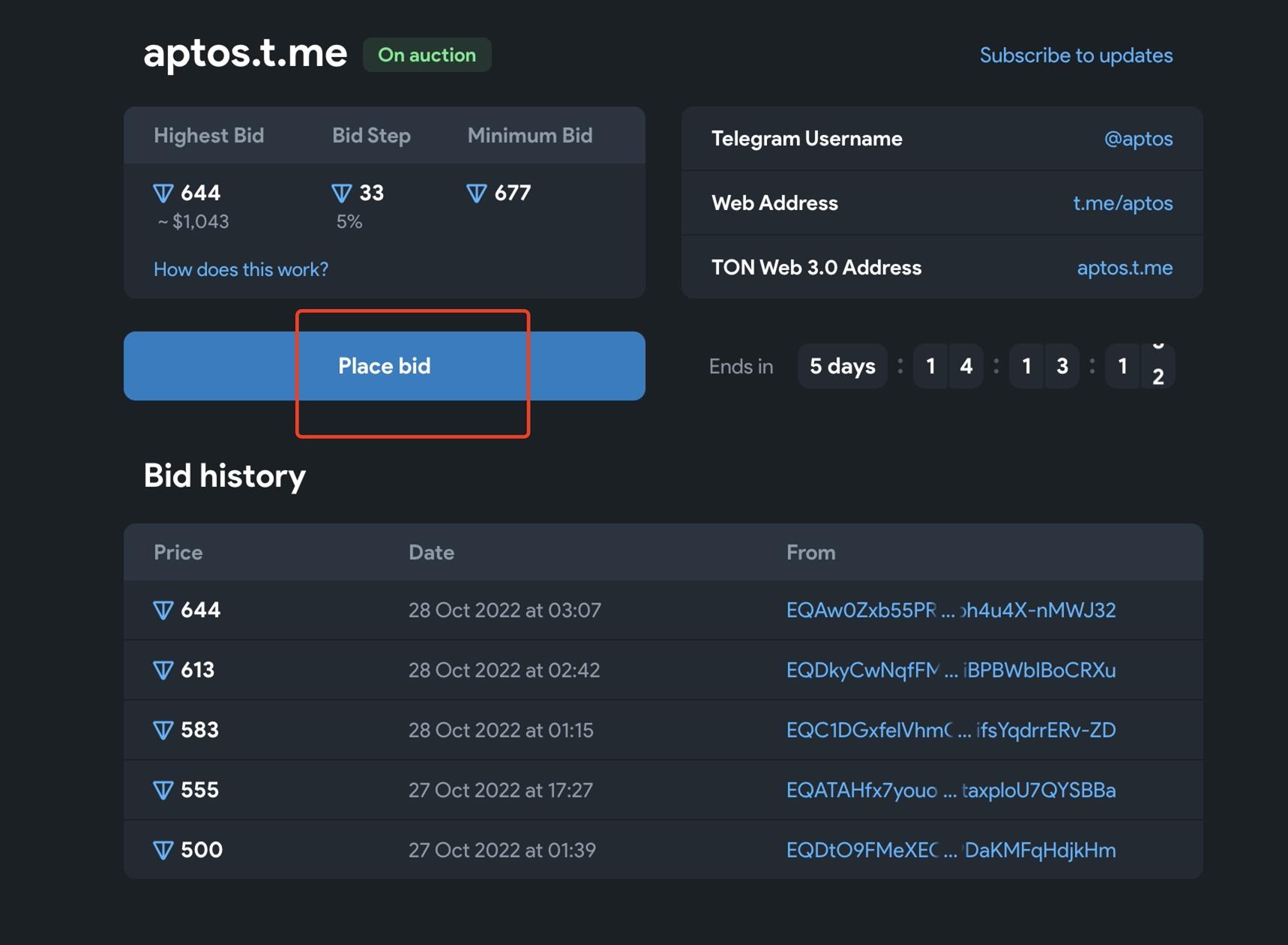 如何参与Telegram新推出的用户名拍卖