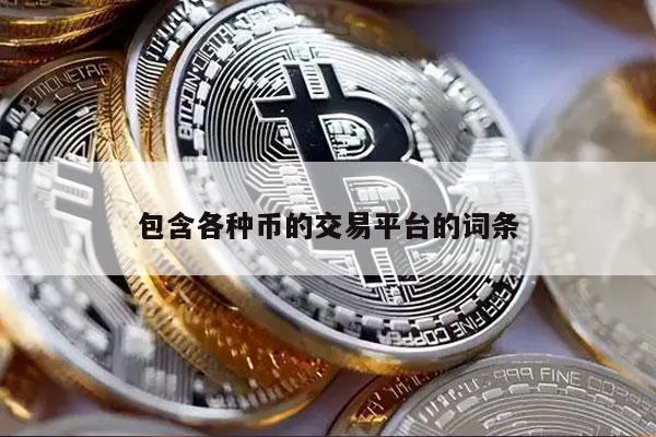 包含各种币的交易平台的词条