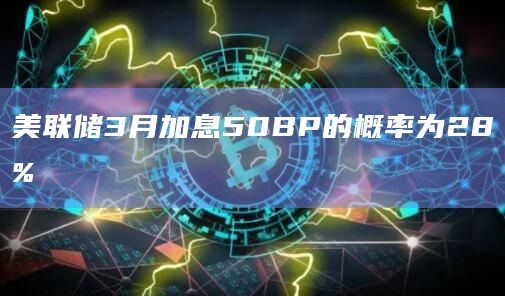 美联储3月加息50BP的概率为28%