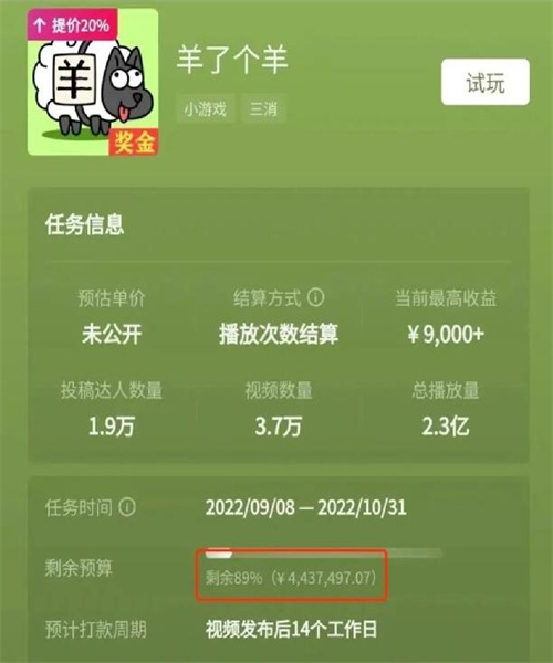 羊了个羊日赚468万 是谣言还是真相？4