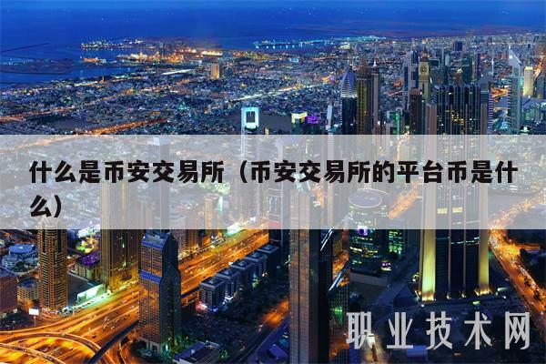 什么是币安交易所(币安交易所的平台币是什么)插图 什么是币安交易所(币安交易所的平台币是什么)