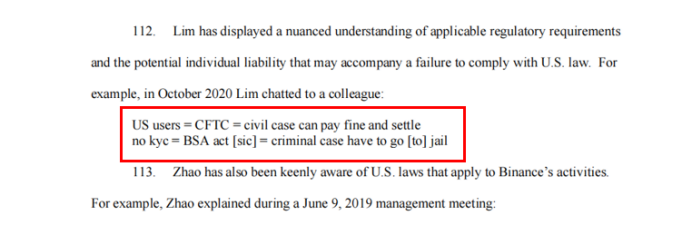 CFTC 起诉 CZ 和 Binance 违反美国监管规定的法律逻辑