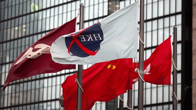 风险情绪和流动性改善，香港隔夜拆借成本落至正常水平