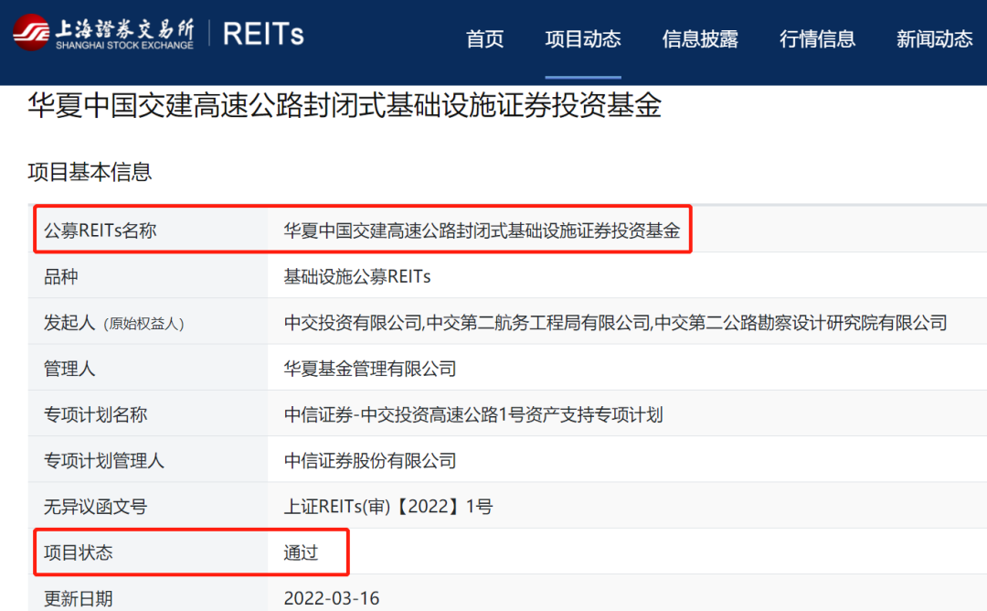 第三批reits基金一览表（中国第一支reits基金）