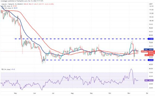 莱特币今日最新价格行情 LTC今日最新价格走向