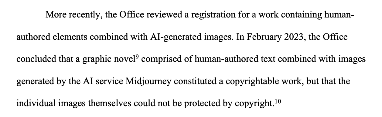 解读美国版权局最新AI生成作品版权指南，版权之路依旧艰难