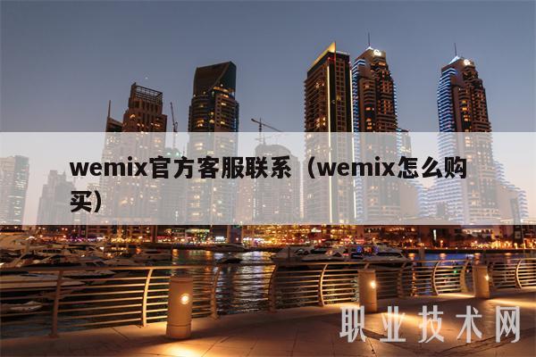 wemix官方客服联系（wemix怎么购买）