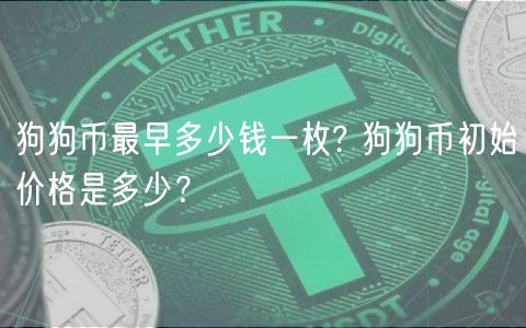 狗狗币最早多少钱一枚? 狗狗币初始价格是多少？