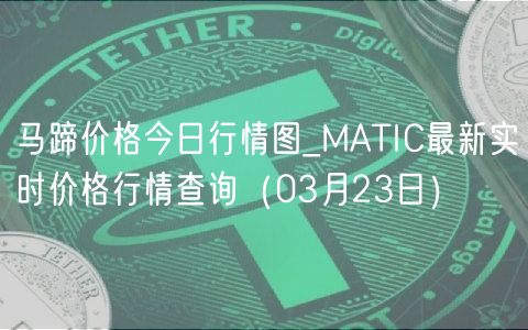 马蹄价格今日行情图_MATIC最新实时价格行情查询(03月23日)