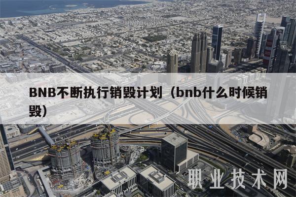 BNB不断执行销毁计划（bnb什么时候销毁）