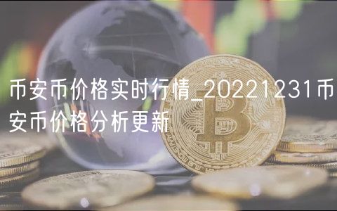 币安币价格实时行情_20221231币安币价格分析更新