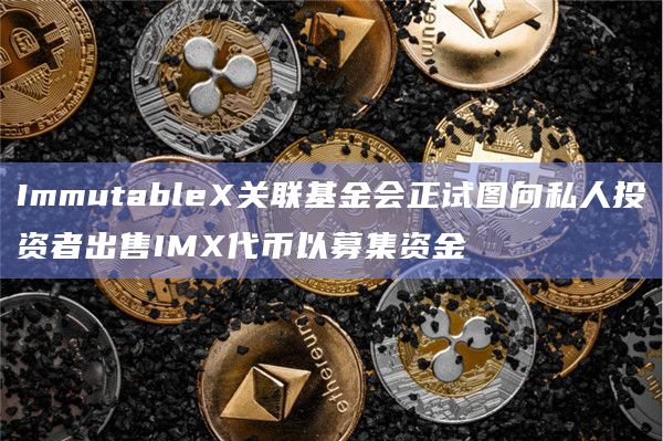 ImmutableX关联基金会正试图向私人投资者出售IMX代币以募集资金