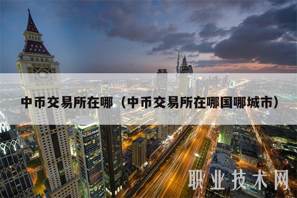 中币交易所在哪(中币交易所在哪国哪城市)插图 中币交易所在哪(中币交易所在哪国哪城市)