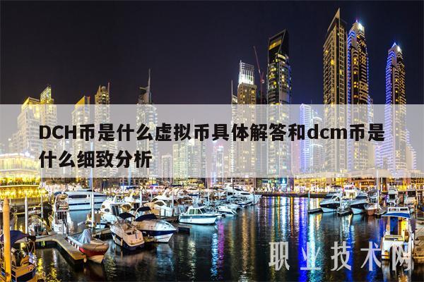 DCH币是什么虚拟币具体解答和dcm币是什么细致分析