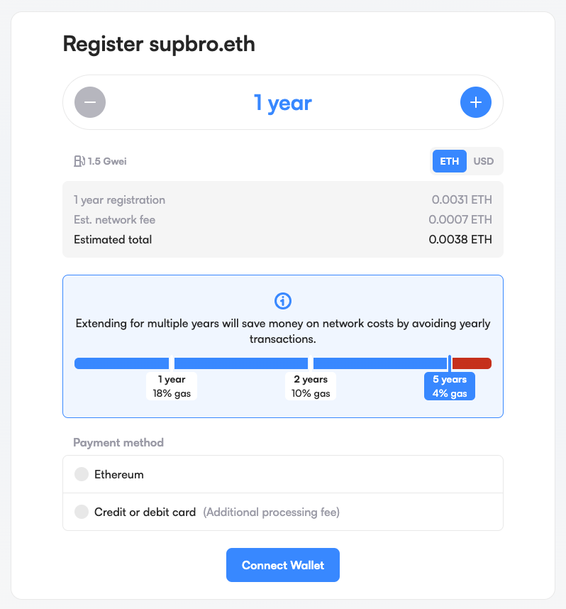 以太坊域名服务ENS推出新版本！用户体验大幅升级