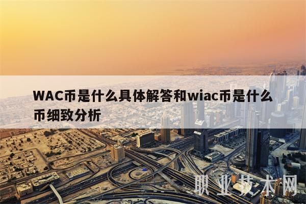 WAC币是什么具体解答和wiac币是什么币细致分析