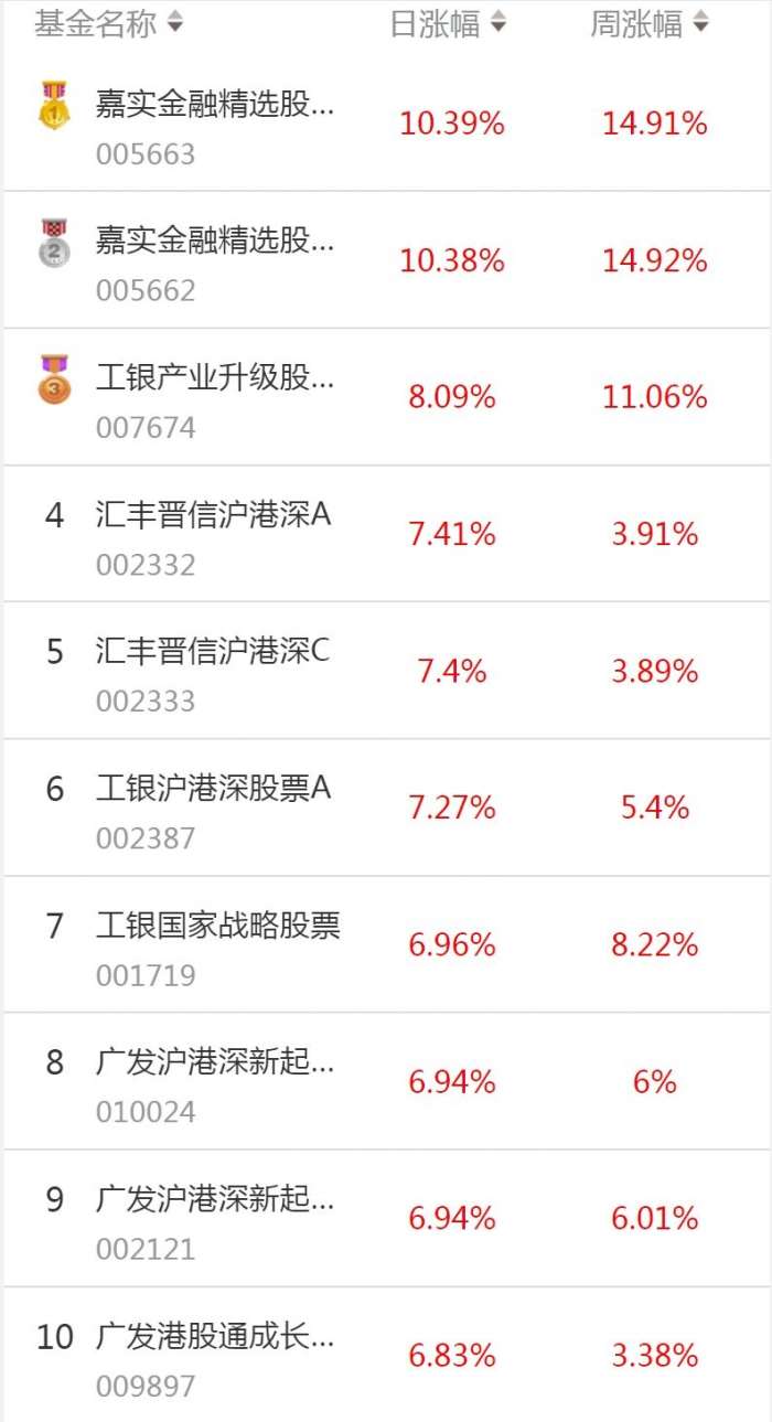 股票型基金收益排行前十名(排名第一的股票型基金) 股票型基金收益排行前十名(排名第一的股票型基金)