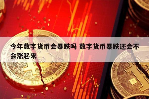 今年数字货币会暴跌吗 数字货币还能涨吗