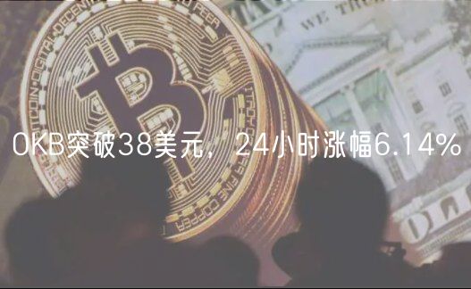 OKB突破38美元，24小时涨幅6.14%