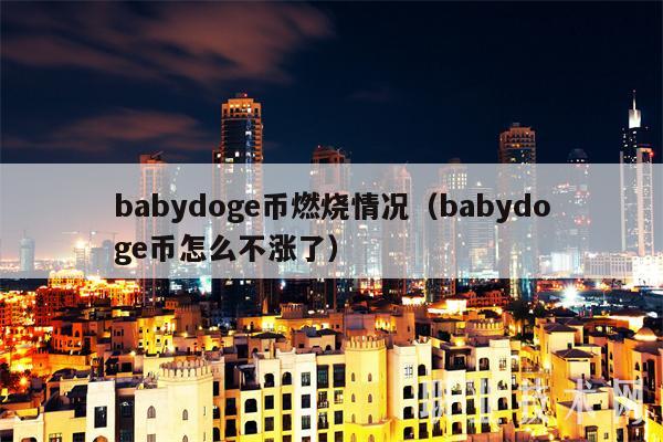 babydoge币燃烧情况(babydoge币怎么不涨了) babydoge币燃烧情况(babydoge币怎么不涨了)