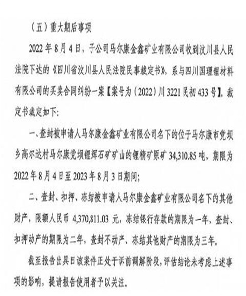 终止21.45亿元的生意后 国城矿业一字跌停