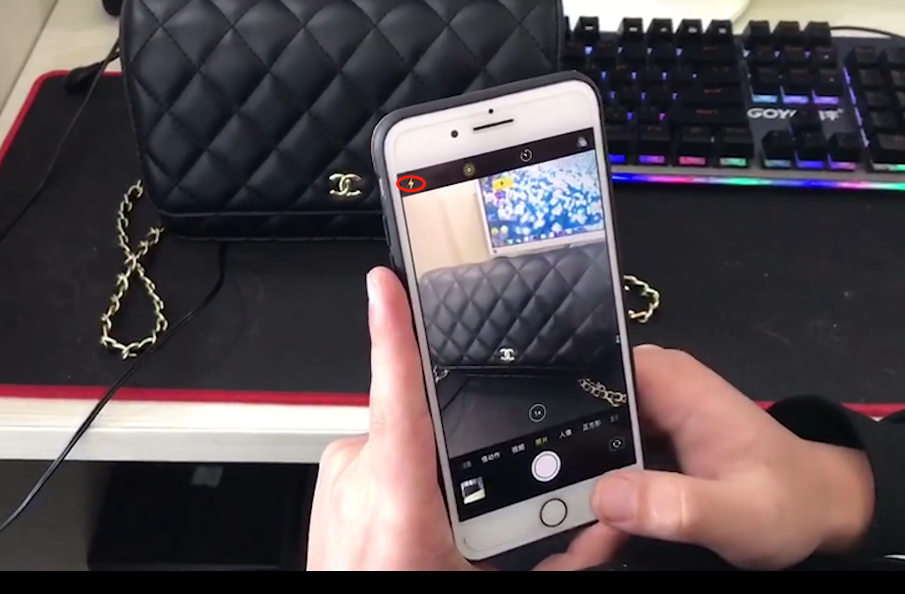 苹果闪光灯怎么开（苹果闪光灯怎么开不了）2