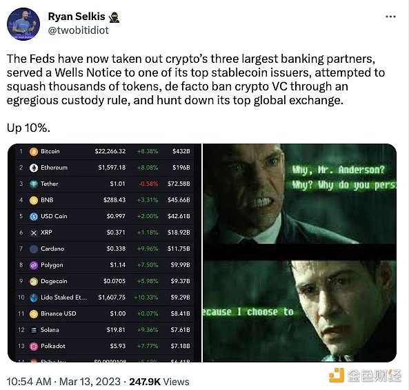 三家加密友好银行崩盘 业内人士都怎么看？