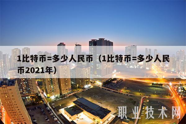 1比特币=多少人民币（1比特币=多少人民币2021年）