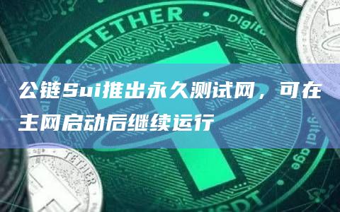 公链Sui推出永久测试网，可在主网启动后继续运行