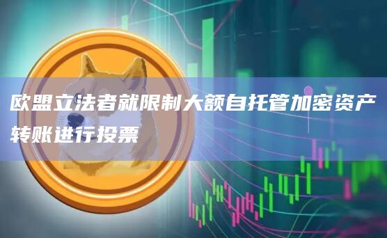 欧盟立法者就限制大额自托管加密资产转账进行投票