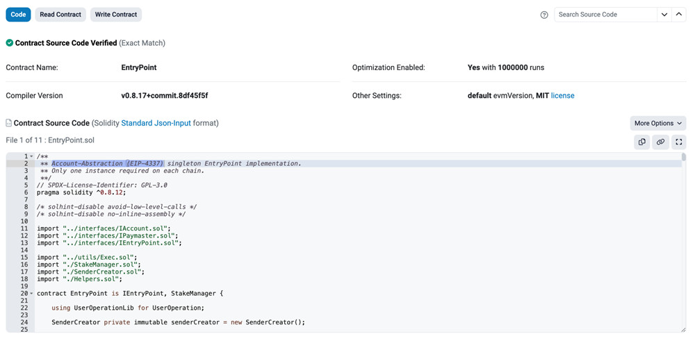 以太坊账户抽象提案ERC-4337通过审计!将在EVM兼容链部署