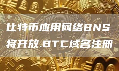 比特币应用网络BNS将开放.BTC域名注册
