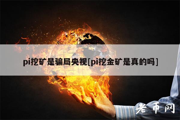 pi挖矿是骗局央视[pi挖金矿是真的吗]
