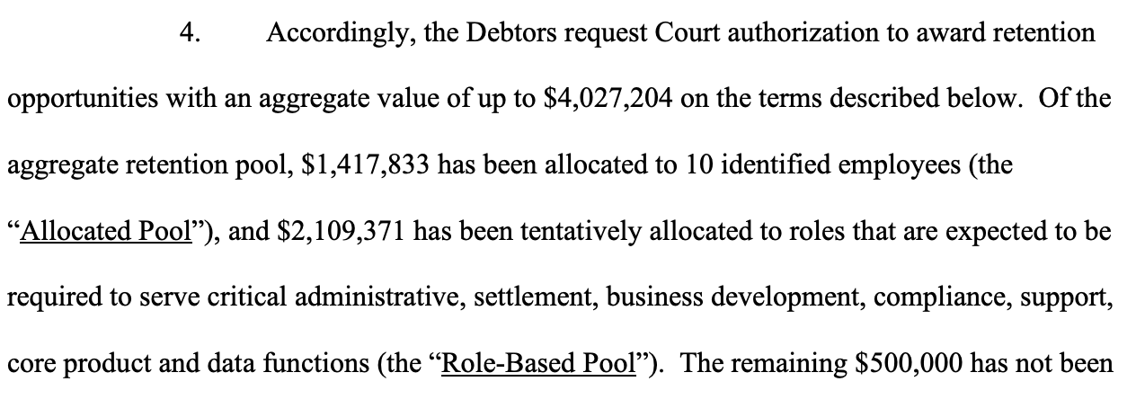 FTX清算团队推出奖池400万美元:慰留重要员工 可保护投资者