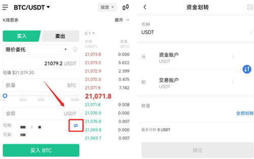 稳定币USDT怎么购买比特币 BTC币币交易流程详解（图文篇）2