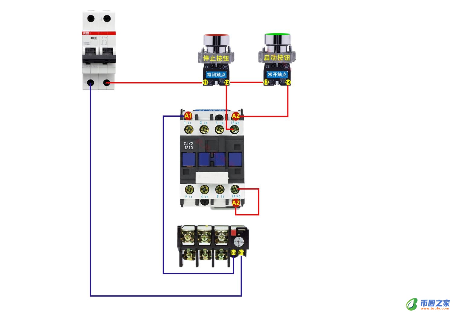 回路开关怎么接线（单开开关怎么接线）3
