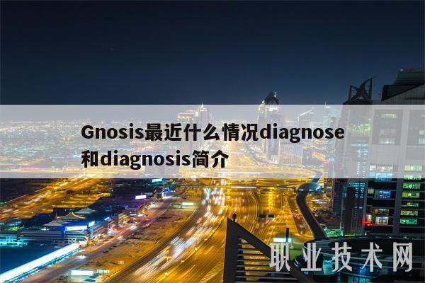 Gnosis最近什么情况diagnose和diagnosis简介