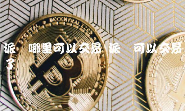 派币哪里可以交易