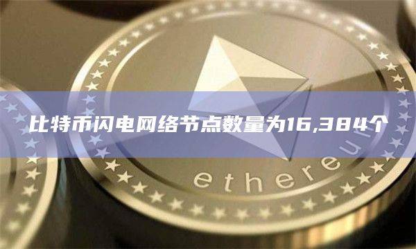 比特币闪电网络节点数量为16,384个