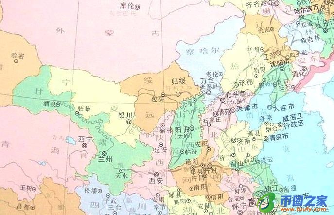 绥远是现在的哪里(绥远省地图)